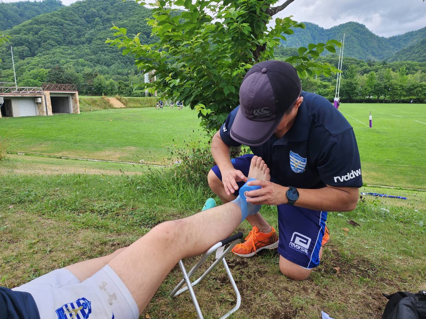 ラグビー部トレーナー活動
